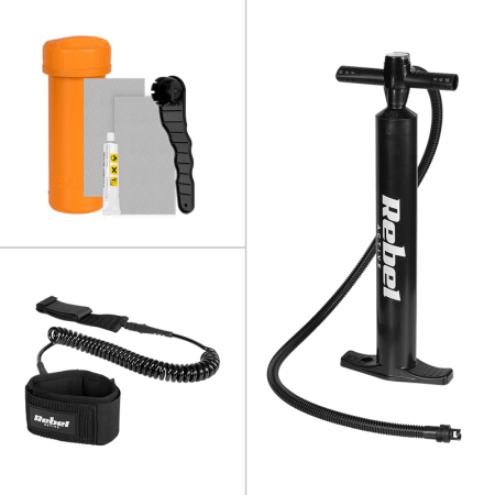 SET PLACA GONFLABILA STAND UP PADDLE SUP PRO REBEL ACTI [8]