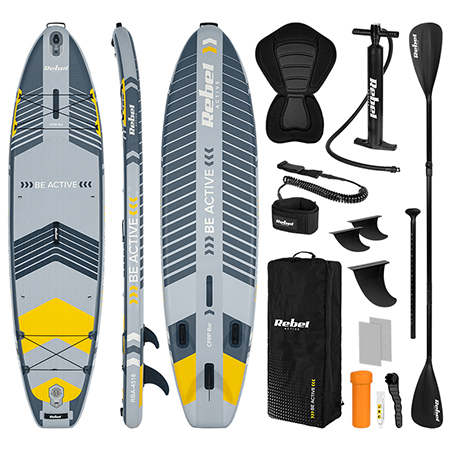 Rebel Active - SET PLACA GONFLABILA STAND UP PADDLE SUP PRO REBEL ACTI