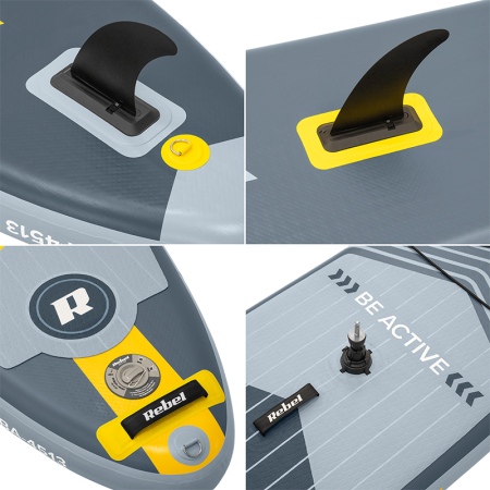 SET PLACA GONFLABILA WINDSURFING SUP 305X76X15 CM [3]