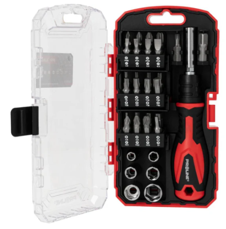 Set varfuri și tubulare cu șurubelniță, 33P [1]