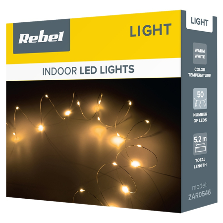 SIR ILUMINAT FESTIV 50 MINI LED ALB CALD [4]