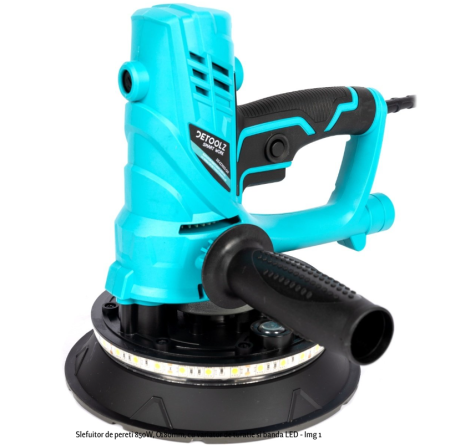 Lustruit, șlefuit - Slefuitor de pereti 850W, Ø180mm, cu variator de turatie si banda LED