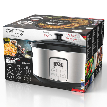 SLOW COOKER 4.7L CR 6414 CAMRY [8]