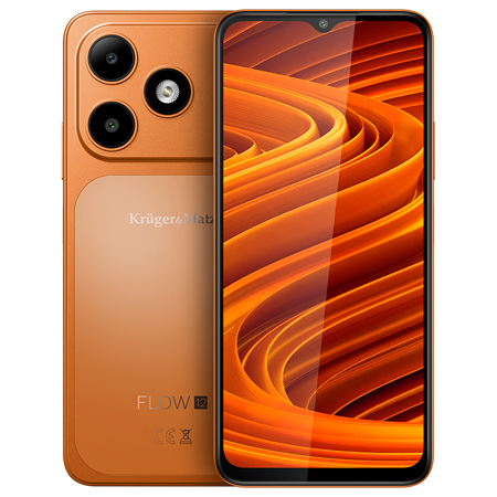 Tablete & telefoane - SMARTPHONE 4GB/64GB FLOW 12 ORANGE KRUGER&MATZ