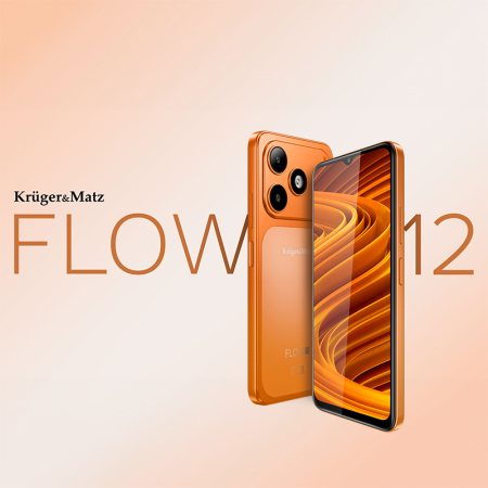 SMARTPHONE 4GB/64GB FLOW 12 ORANGE KRUGER&MATZ [6]