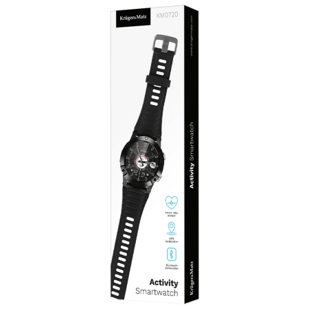 SMARTWATCH ACTIVITY BLACK GPS KRUGER&MATZ [9]