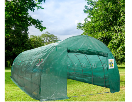 Sere și Solarii - Solar/Sera Micul Fermier 10x4x2.5m , polietilena, densitate 140g/mp UV4