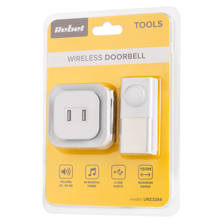 SONERIE WIRELESS 2 X USB 36 MELODII REBEL [3]