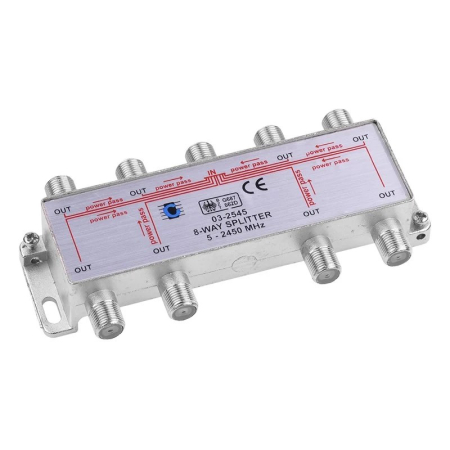 SPLITTER 8 CAI POWER PASS 5-2450 MHZ [1]