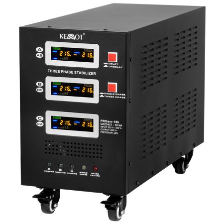 STABILIZATOR SERVOMOTOR TRIFAZAT 10KVA PROAVR-10K KEMOT [1]