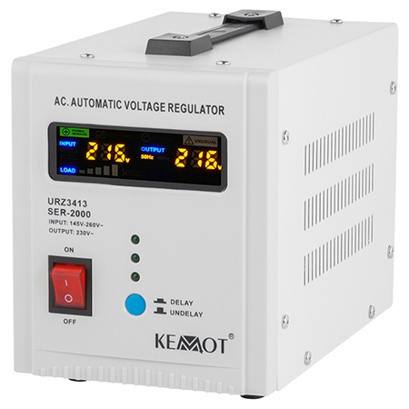Surse de energie - STABILIZATOR TENSIUNE AUTOMAT 2000VA KEMOT