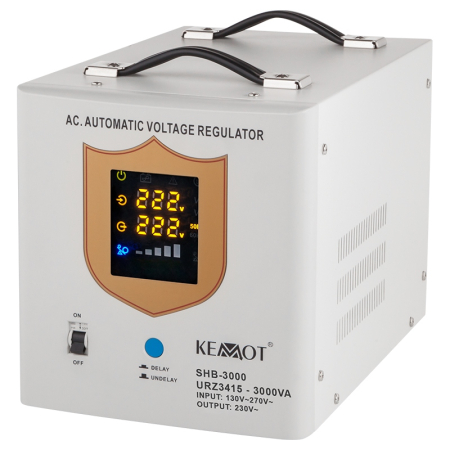 STABILIZATOR TENSIUNE AUTOMAT SERVO-MOTOR 3000VA KEMOT [1]