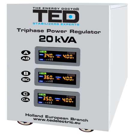 STABILIZATOR TENSIUNE TRIFAZAT SERVO 20KVA [1]