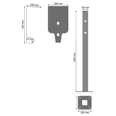 STAND PENTRU STATIE INCARCARE EV [7]