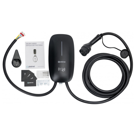 STATIE INCARCARE EV WALLBOX AC 22KW TYPE 2 WIFI TUYA 7M [2]