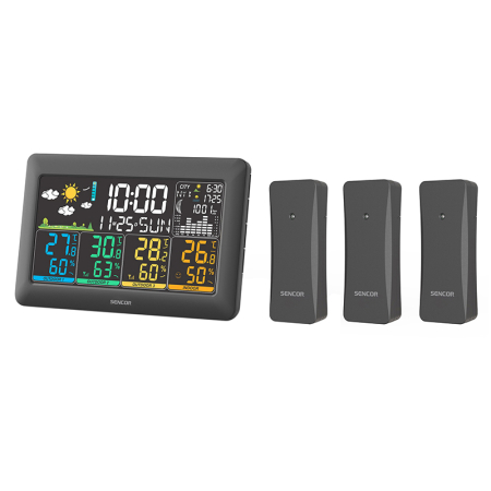 STATIE METEO 3 SENZORI WIRELESS SWS 6300 SENCOR [1]
