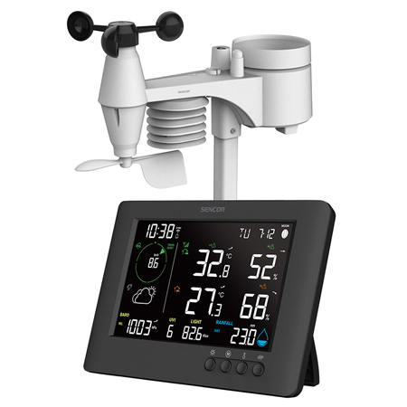 Statii meteo - STATIE METEO PROFESIONALA WIFI 7 IN 1 SENCOR