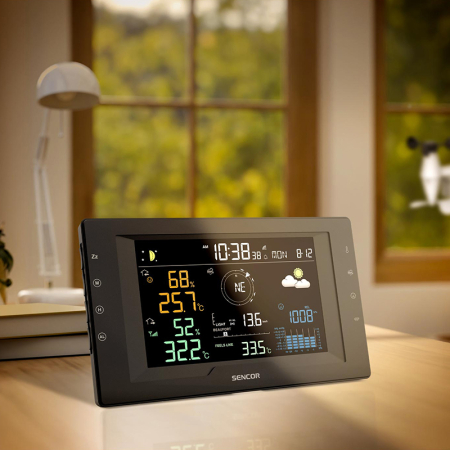 STATIE METEO PROFESIONALA WIRELESS 5 IN 1 SENCOR [7]
