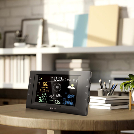 STATIE METEO PROFESIONALA WIRELESS 5 IN 1 SENCOR [8]
