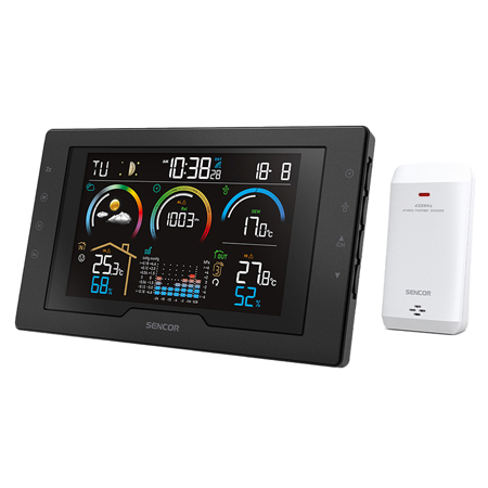 Statii meteo - STATIE METEO WIRELESS SWS 8000 SENCOR