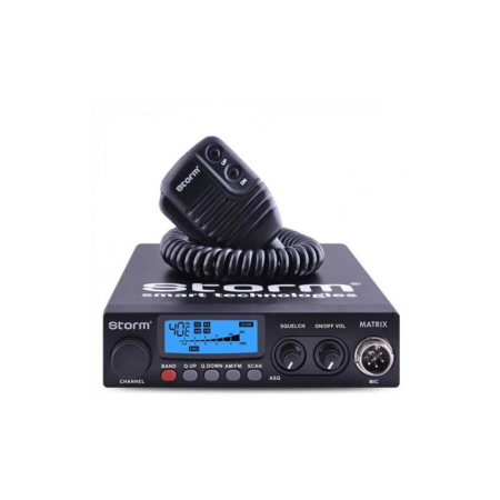 Accesorii auto - STATIE RADIO STORM MATRIX 12/24V((include taxa de timbru verde)