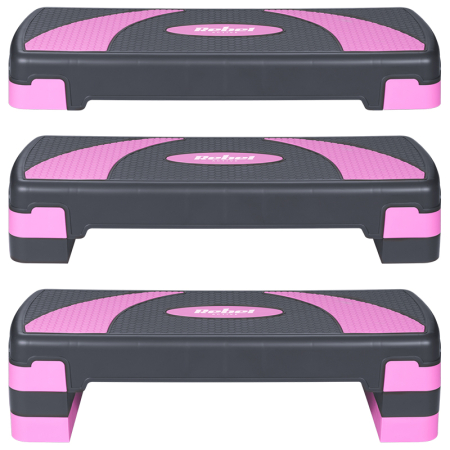 STEPPER AEROBIC 3 NIVELE GRI VIOLET REBEL ACTIVE [6]