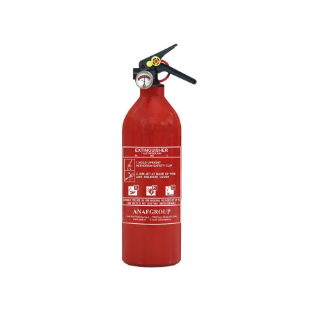 PRODUSE SIGURANTA RUTIERA - STINGATOR REINCARCABIL 1KG CU MANOMETRU TIP ABC