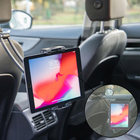 SUPORT AUTO FLEXIBIL PREMIUM PENTRU TABLETA CU PRINDERE IN TETIERA [11]