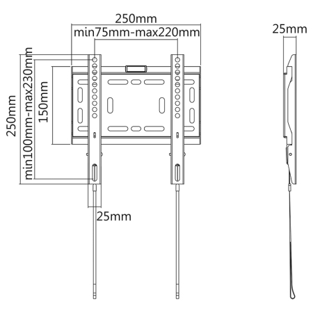 SUPORT LED TV 23-42 INCH [6]