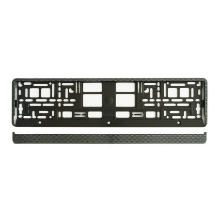 ACCESORII EXTERIOR - SUPORT NUMAR INMATRICULARE MEGA DRIVE CARBON 1 BUC
