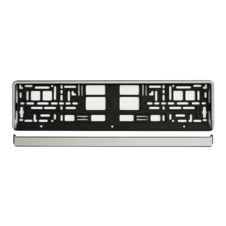 ACCESORII EXTERIOR - SUPORT NUMAR INMATRICULARE MEGA DRIVE CHROME 1 BUC