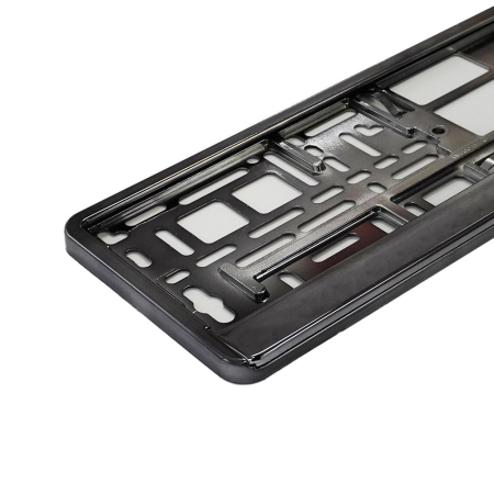 SUPORT NUMAR INMATRICULARE MEGA DRIVE METALIZAT GRAPHITE 1 BUC [3]