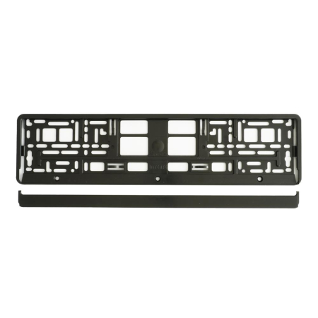ACCESORII EXTERIOR - SUPORT NUMAR INMATRICULARE MEGA DRIVE NEGRU 1 BUC