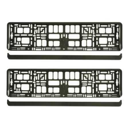 ALTE ACCESORII DE EXTERIOR - SUPORT NUMAR INMATRICULARE MEGA DRIVE RIGLETA TIP 1 SET 2 BUC