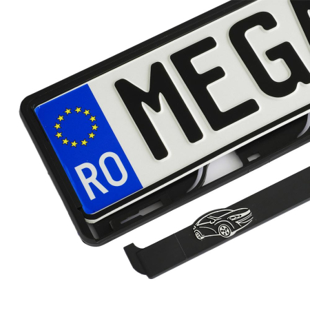 SUPORT NUMAR INMATRICULARE MEGA DRIVE ROMANIA SET 2 BUC [1]