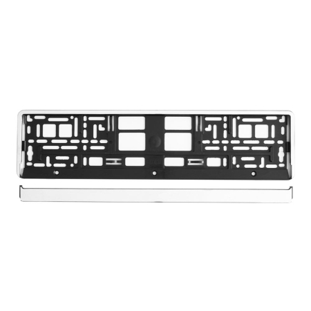 ACCESORII EXTERIOR - SUPORT NUMAR INMATRICULARE MEGA DRIVE SILVER 1 BUC
