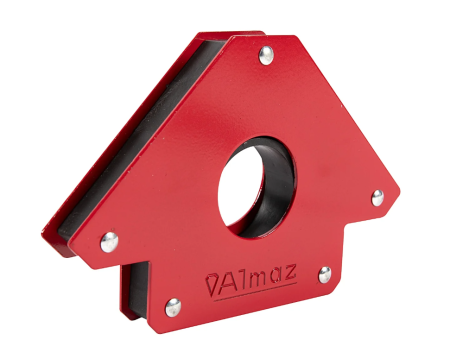 Aparate de sudura - Suport sudura Almaz, magnetic, forma "sageata", capacitate de ridicare 34 Kg