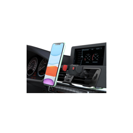 SUPORT TELEFON AUTO EXTENSIBIL 58-95 MM CU PRINDERE IN GRILA DE VENTILATIE [1]