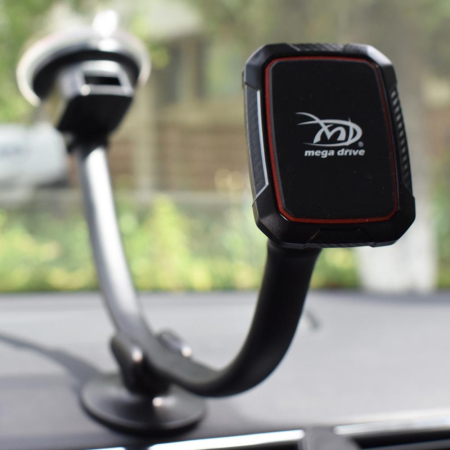 SUPORT TELEFON MAGNETIC AUTO CU FIXARE PE PARBRIZ CU VENTUZA [10]