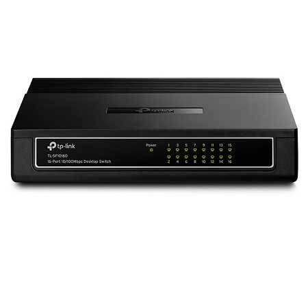 Retelistica & supraveghere - SWITCH 16 PORTURI TP-LINK TL-SF1016D 10/100MBS TP-LINK