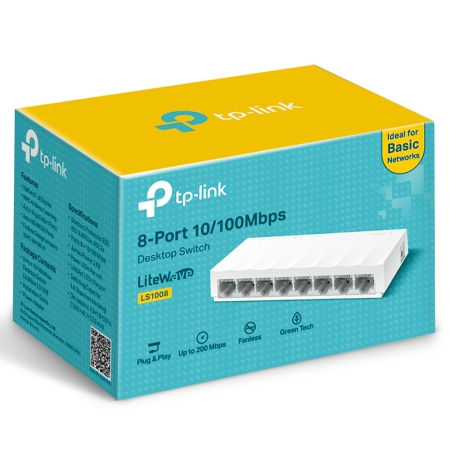 SWITCH 8 PORTURI 10/100 MBPS LS1008 TP-LINK [3]
