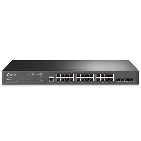 PC, periferice - SWITCH CU MANAGEMENT L2 24 PORTURI GIGABIT TP-LINK