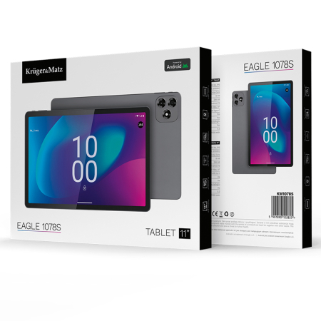 TABLETA 4G 8GB 256GB ANDROID 15 KRUGER&MATZ [9]