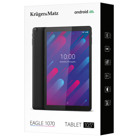 TABLETA 4G LTE 6GB 128GB ANDROID10 KRUGER&MATZ [8]