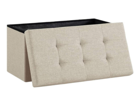 Piese Mobilier - TABURET PLIABIL DEPOZITARE DUBLU - 76X38X38CM / KAKI