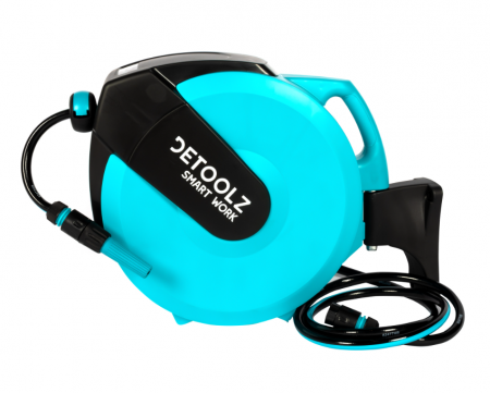 Accesorii - Tambur automat Detoolz cu furtun 20m 1/2“  DZ-IR1001-G01