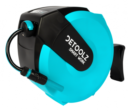 Tambur automat Detoolz cu furtun 20m 1/2“  DZ-IR1001-G01 [6]