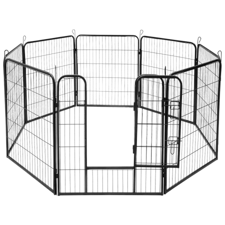 TARC MODULAR PENTRU CAINI 8 PANOURI 80X100 CM REBEL ANI [2]
