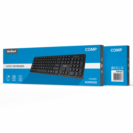 TASTATURA CU FIR WDK100 REBEL [5]