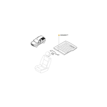 ACCESORII DE INTERIOR - TAVITA PROTECTIE PORTBAGAJ DUSTER 4X4
